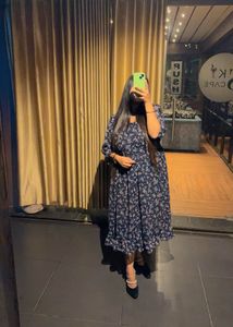 Floral Print Midi Dress