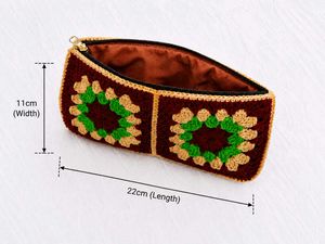 crochet pouch