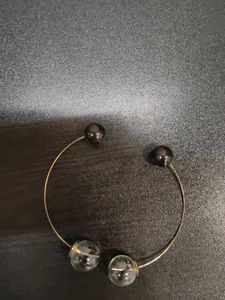 Beaded thread earrings