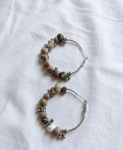 🐚 Coastal Shell Hoop Earrings |