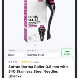 Sotrue Derma Roller Microneedling Tool