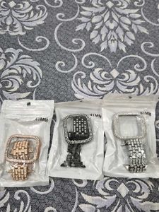 series 7 3 rhinestone strap with original watch