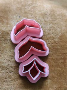 unique shaped clay Cutters for jewellery making