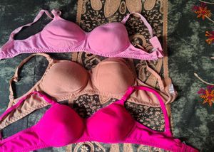 4 Everyday soft padded Bras