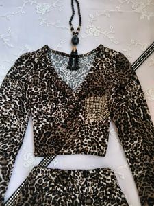 leopard print co-ord set
