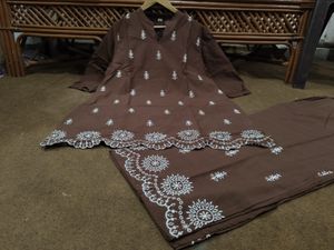 Hand Embroidered Co-ord Set