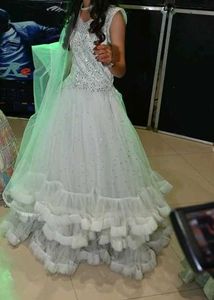 Beautiful Party Wear Flared Gown