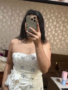 Elegant White Bridal Gown❤️🎀🧚🏻‍♀️