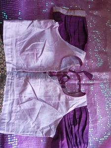 Sparkling Purple Sequin Saree