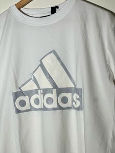 Adidas White Graphic T-Shirt