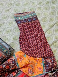 Boho Patchwork Print Kurta sets