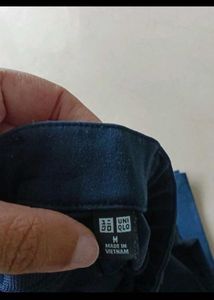 Men's Dark Blue Casual Chinos