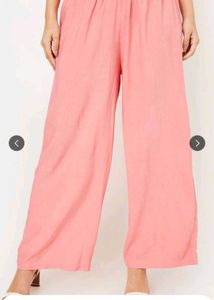Elegant Pink Kurta Set with White Embellishments
