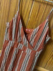 Striped Jumpsuit