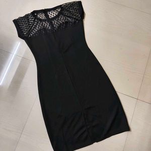 Elegant Black Sheath Dress