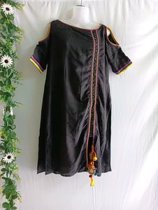 Designer Black Kurti From Prithvi Designers