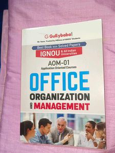 AOM-01 : Office Organization & Management