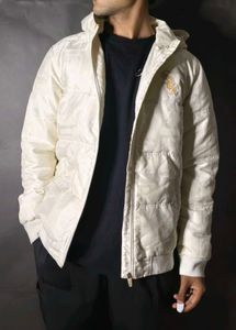 MLB White Padded Jacket