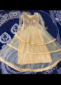 Stunning Tiered Ethnic Gown