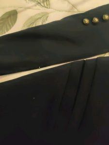 Stylish Navy Blazer with Hood