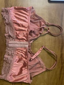 Satin Lace Bralette