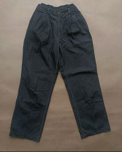 Acid Wash Light Denim Pants