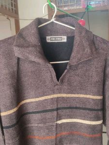 Men's Striped Pullover Sweater