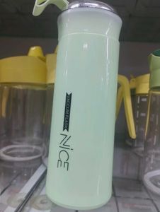 2 Flask Water Bottle pink and green