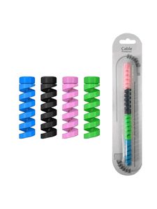 Cable Protectors - 2 Packs &amp; 8 Spiral Wraps