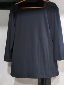 Elegant Drape Neck Top