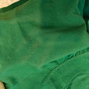 Green Sleeveless Top