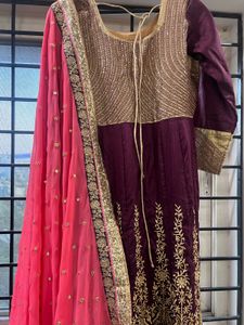 Designer  anarkali  Set