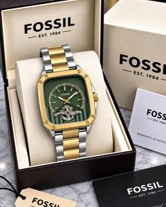 Fossil Automatic Watch - Gold &amp; Silver