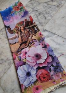 3D Digital Print Saree