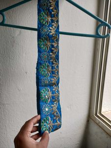 Beautiful Blue Embroidered Blouse