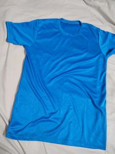 Active Unisex Blue T-Shirt