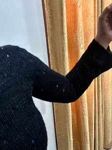 Embellished Black Cardigan👀🦅