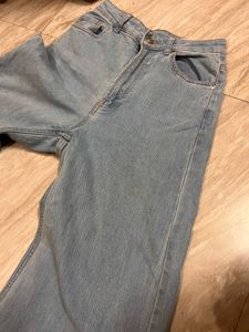 H&amp;M Wide Leg Denim Jeans(minor discolor in last p