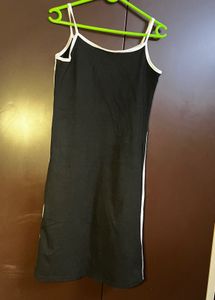 Adidas Black Spaghetti Strap Dress