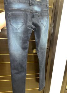 Distressed Dark Wash Jeans