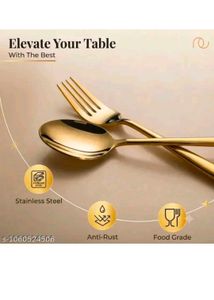 4 (2fork + 2 spoon)