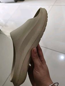 Comfortable Beige Slide Sandals