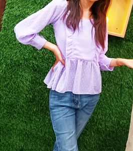Cute Lavender Top