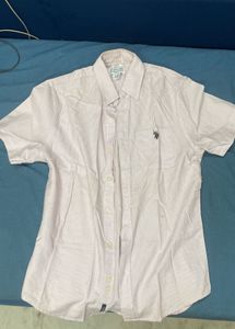 US POLO ASSN slim fit half sleeve shirt