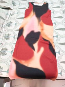 Trendy Multicolor Maxi Dress