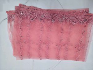 Elegant Pink Sequined Lehenga Choli Set