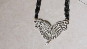 Designer Mangalsutra &amp; Earrings Set