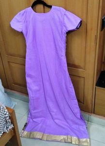 Purple Kurta with pant &amp; dupatta