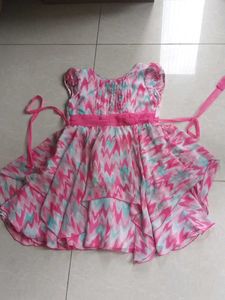 Cute Pink Girls Dress