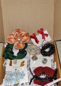 8 pieces premium korean hair accessories combo